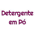 Detergentes em pó