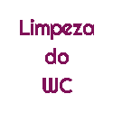 Limpeza do WC