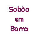 Sabão em Barra