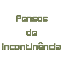 Pensos para Incontinência