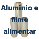 Alumínio e filme alimentar