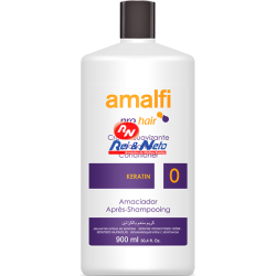 Amaciador Condicionador Cabelo Amalfi Profissional 900 ml Keratina