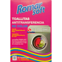 Toalhitas Romar Anti-Transferência 10+2 Unds.