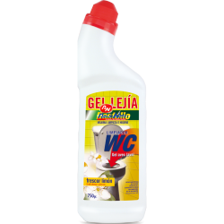 Detergente Gel com Lixivia WC Destello 750 ml Frescor Limão