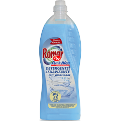 Detergente Roupa Liquido Romar 2 em 1 com Amaciador 1500 ml