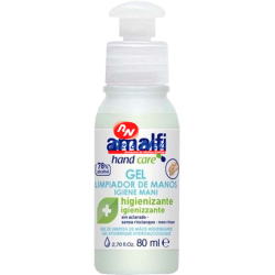 Desinfectante de mãos Amalfi c/ álcool gel 80 ml