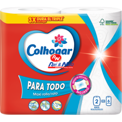 Rolo cozinha Colhogar Para Tudo (Multiusos) c/ 2x12 rolos