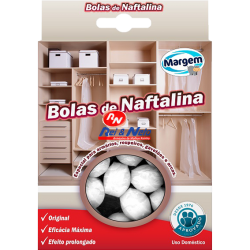 Bolas Naftalina Margem 80 grs.