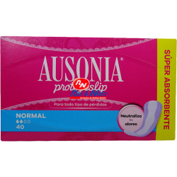 Pensos Higienicos Ausonia Protegeslip 40 Unds Normal