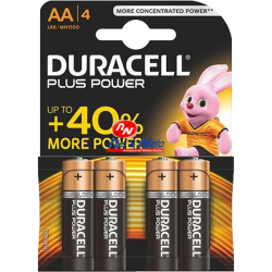 Pilha Duracel LR06AA c/4 Unds. Power Plus