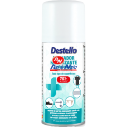 Desinfetante Superfícies Perfumado Destello em spray 210cc com alcool