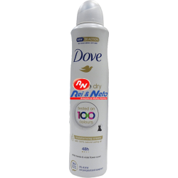Deo Spray DOVE 250ml Invisible Dry