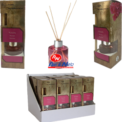 Ambientador Mikado em Frasco Vidro 50 ml Rosas