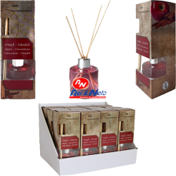 Ambientador Mikado em Frasco Vidro 50 ml Maçã e Canela