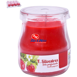 Vela Perfumada em copo (Yogurte) 7cm Frutos Silvestres