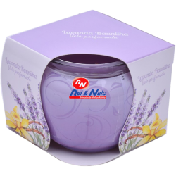 Vela Perfumada em copo 6x7 cm Lavanda e Baunilha