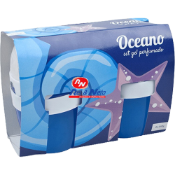 Ambientador Gel Perfumado 2x140 grs Oceanico