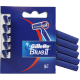 Máquina de Barbear Gillette Blue II Chromium 5 Pcs. (Cartão)