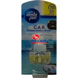 Ambientador Recarga Auto Ambipur 7 ml Acqua