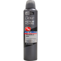 Deo Spray DOVE 250ml Men Care Invisible