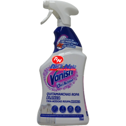 Tira Nódoas Vanish Oxi Action Spray 750 ml Roupa Branca
