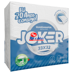 Guardanapo Joker 33x33 P.P.P. caixa c/ 30 maços