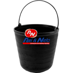 Balde Preto 15 Litros