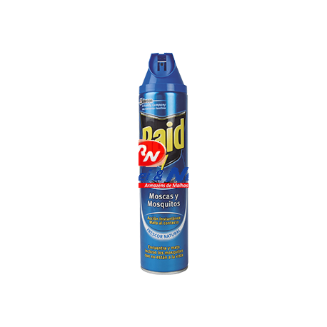 Inseticida Raid Spray Moscas e Mosquitos 600 ml