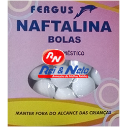 Naftalina em Bolas Fergus 70 grs. Dúzia